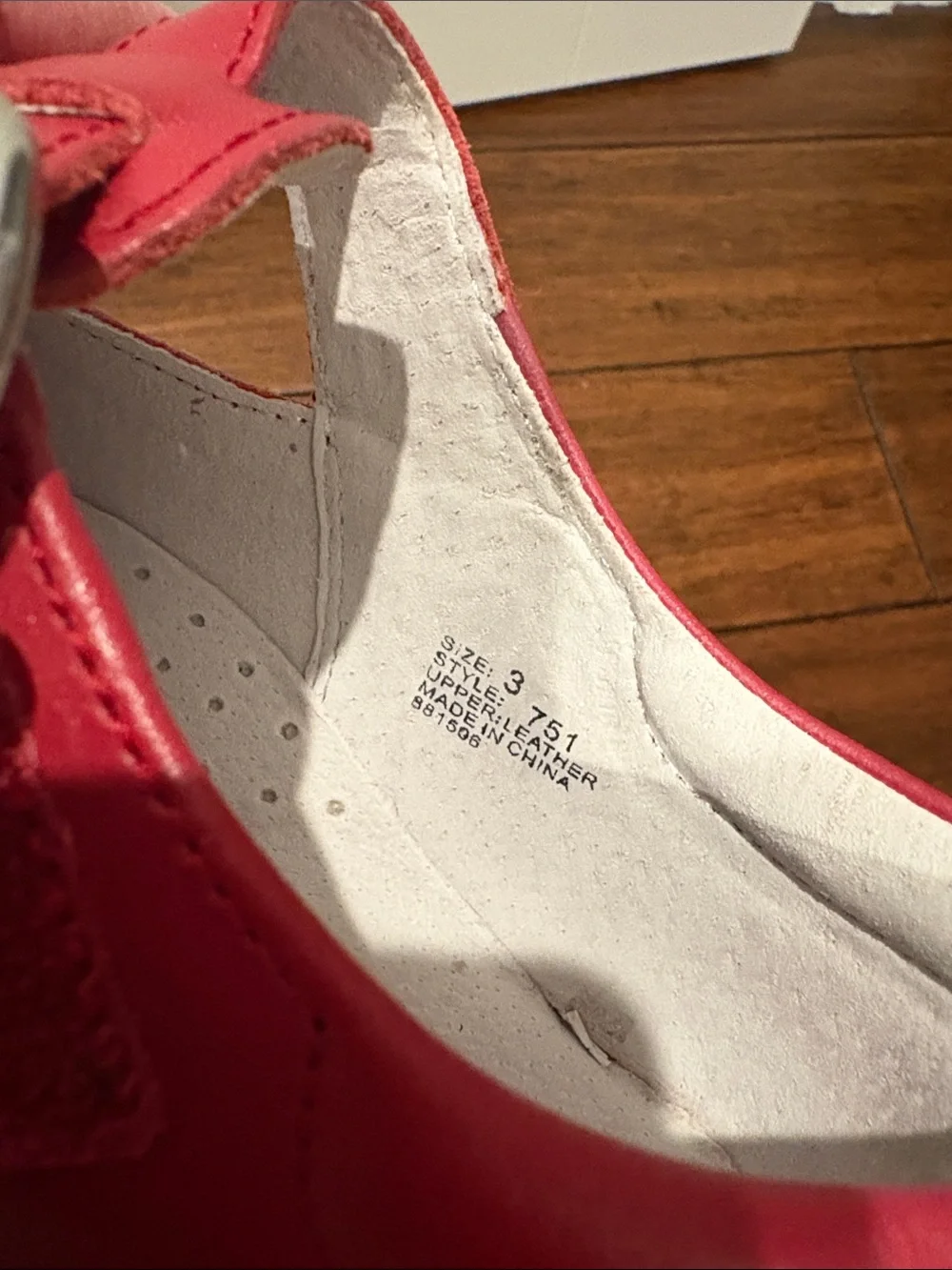 Lamour Red Mary Jane Shoes Size Youth3